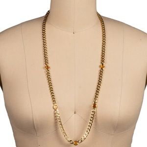 Dewdrop long necklace